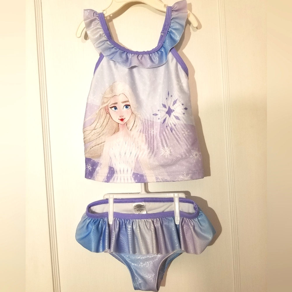 Frozen II Elsa 2 piece swimsuit size 4T